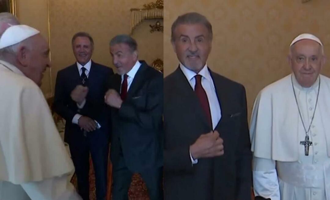 Rocky zvaigzne Silvestrs Stallone izaicināja pāvestu Francisku!