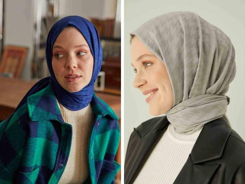 sieviešu hidžaba kašmira šalles modeļi 