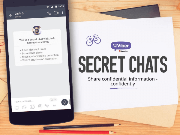 Mobilās ziņojumapmaiņas lietotne Viber izlaida sava pakalpojuma Snapchat līdzīgu atjauninājumu ar nosaukumu Secret Chats.