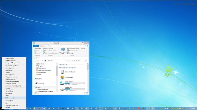 Windows 8.1 darbvirsmas fons