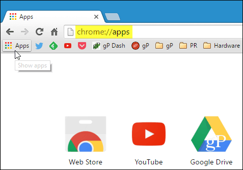 Palaidiet Chrome lietotnes