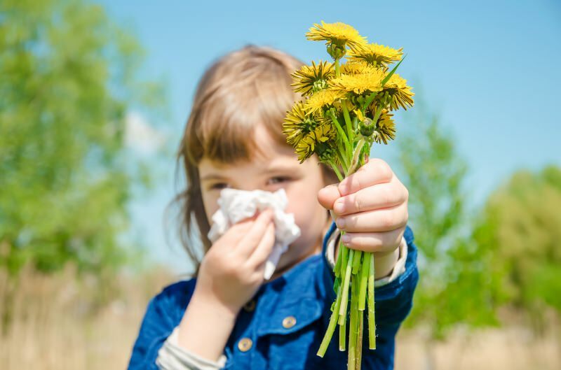 Pavasara alerģijas simptomi zīdaiņiem un bērniem!