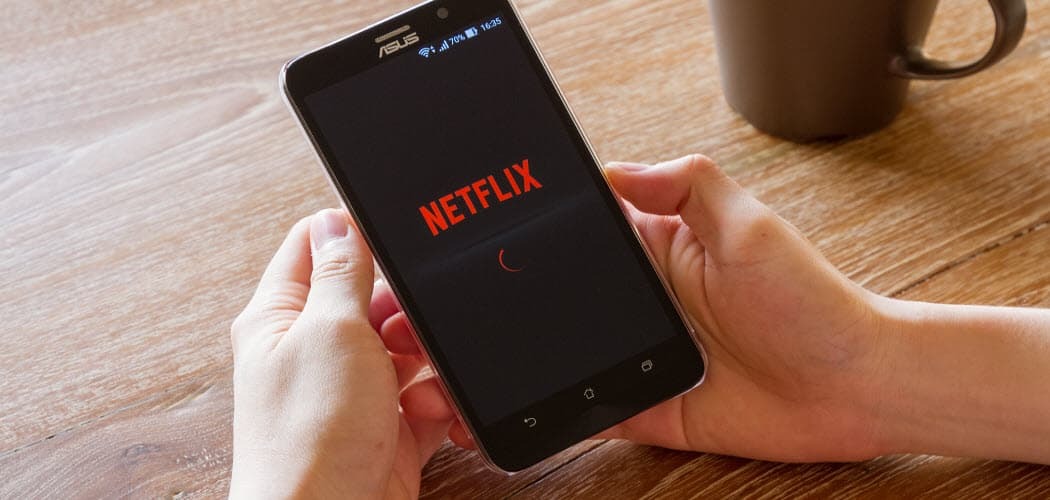 Ierobežojiet datu daudzumu, ko Netflix izmanto, skatoties no sava tālruņa