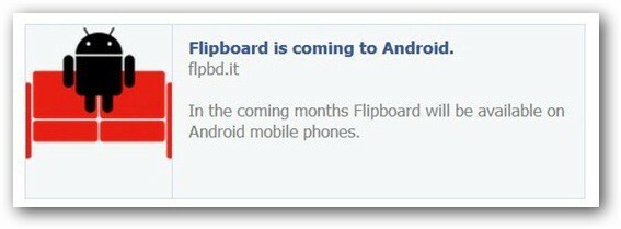 Flipboard for Android tagad var būt jūsu