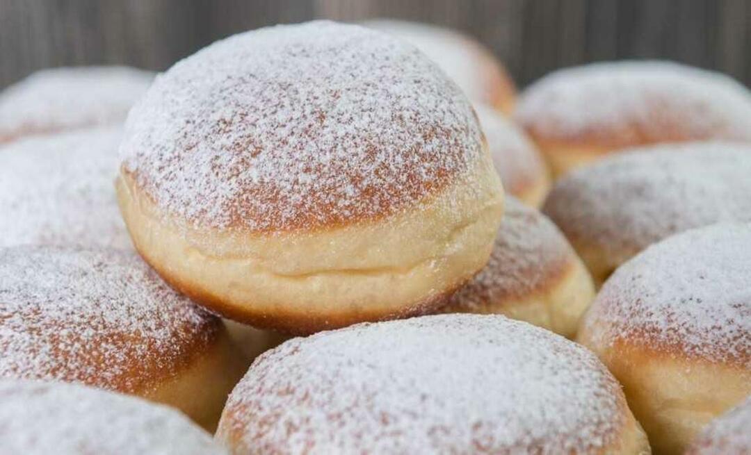 Kā izveidot oriģinālu Berliner? Padomi MasterChef Berliner deserta pagatavošanai