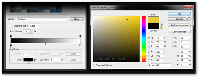 Lejupielādēt Photoshop Adobe Presets Templates Veidot izveidi Vienkāršojiet Vienkāršu Vienkāršu Ātru piekļuvi Jauns apmācības ceļvedis Gradienti Krāsu sajaukums Gluds izbalēšanas dizains Ātra krāsu atlasītāja izvēle