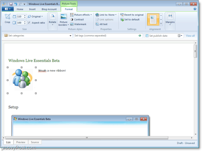 Windows Live Essentials 2011 beta versija tika palaista un pārskatīta