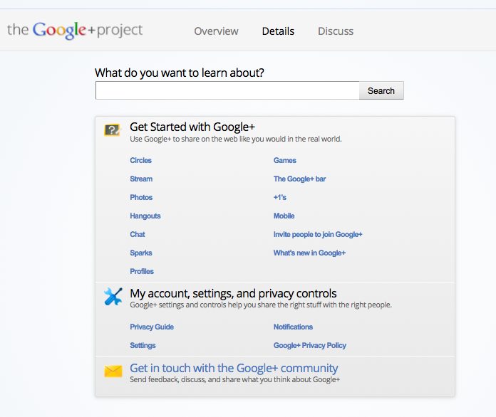 google + projekts