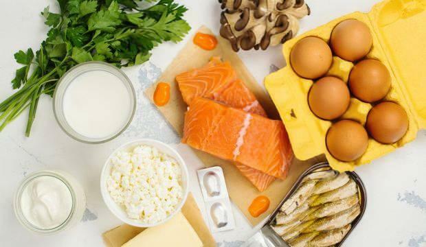Kādi pārtikas produkti satur D vitamīnu