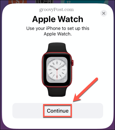 Apple Watch turpiniet savienošanu pārī