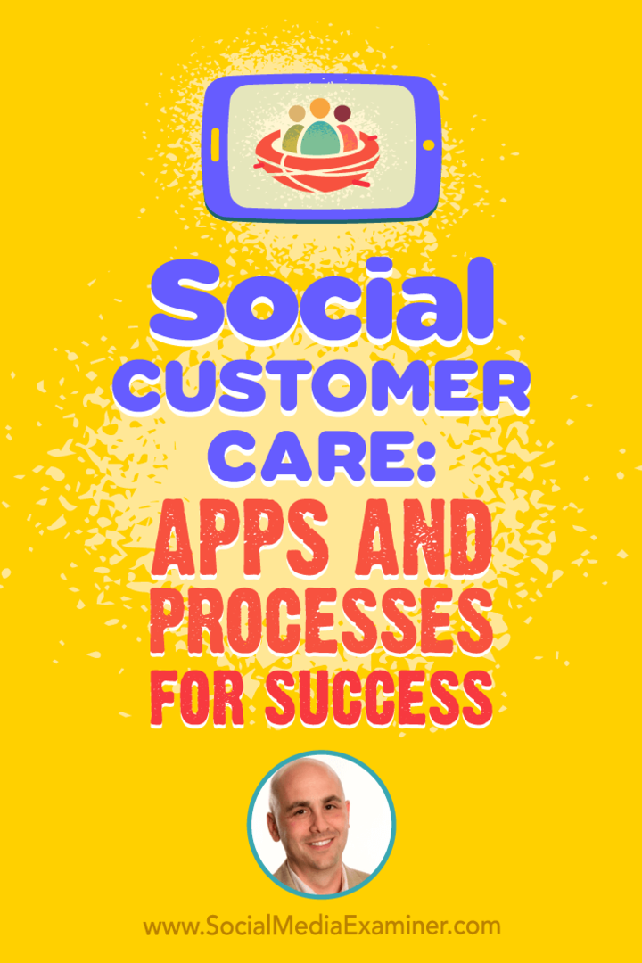 Sociālā klientu apkalpošana: progr. Un panākumu procesi, iekļaujot Dan Gingiss ieskatu sociālo mediju mārketinga aplādē.