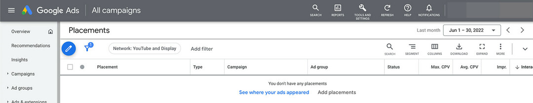 kā-to-target-youtube-ads-by-placements-channels-google-ads-insights-step-2