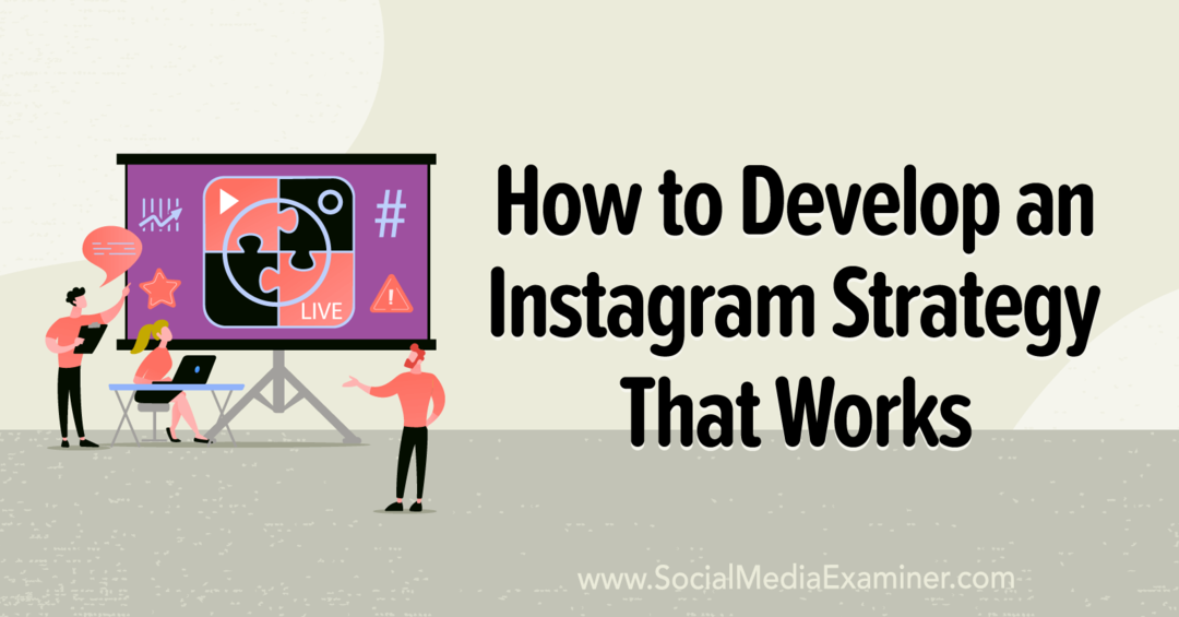 Kā izstrādāt efektīvu Instagram stratēģiju: sociālo mediju pārbaudītājs