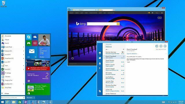 Izvēlne Sākt, kas atgriezīsies operētājsistēmā Windows 8.1