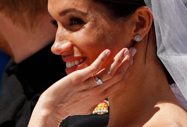 Meghan Markle kāzu mati un grims