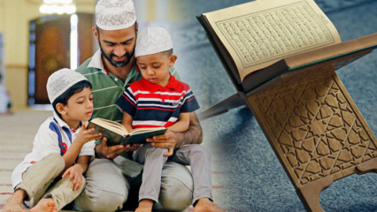 Kā iemācīt bērniem lūgšanu un Korānu? Bērnu reliģiskā izglītība ...