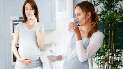 Dzeramā ūdens ieguvumi grūtniecēm! Cik daudz ūdens grūtniecības laikā jālieto dienā? 