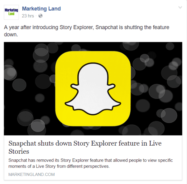 Snapchat izslēdz Live Explorer funkciju Story Explorer funkciju.