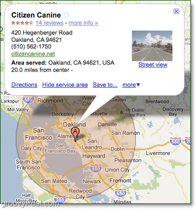 kā pievienot savu uzņēmumu google maps pakalpojumu zonām