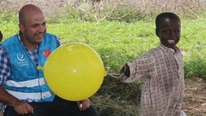 Pārsteigums bērniem, kuri pirmo reizi redzēja balonus