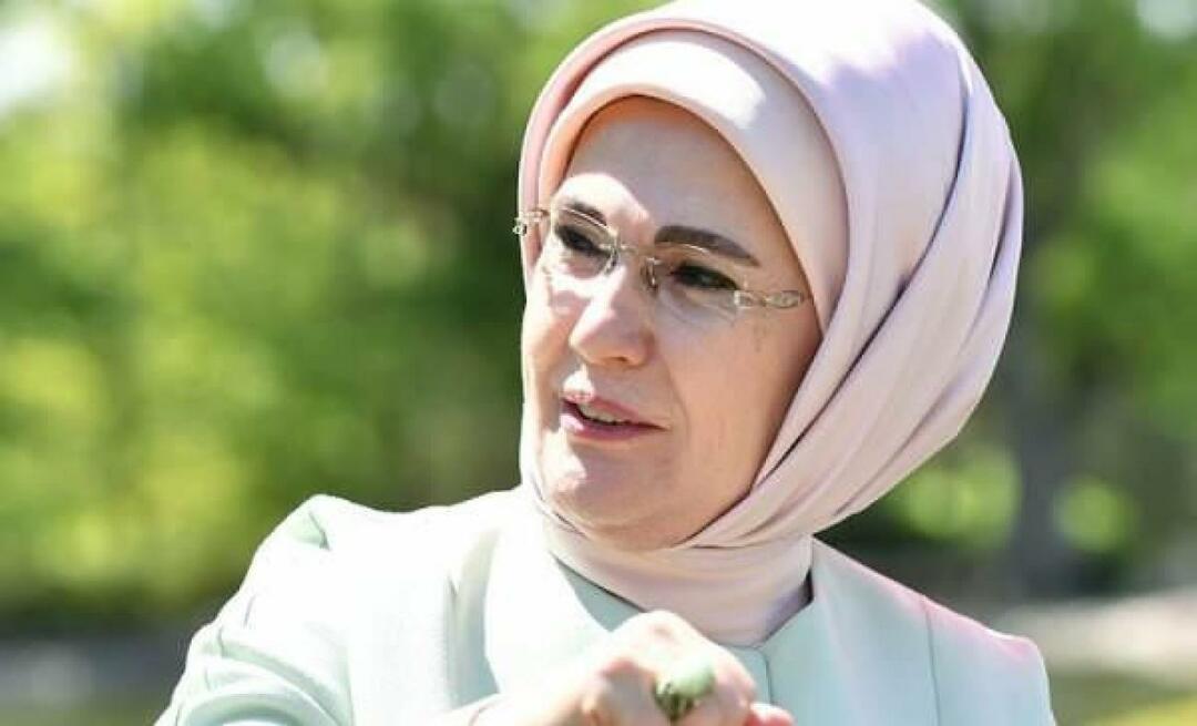 Dalīšanās ar Emine Erdogan "Nacionālo apmežošanas dienu"!