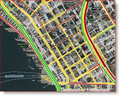 Google pievieno artēriju satiksmes nosacījumus pakalpojumā Google Maps