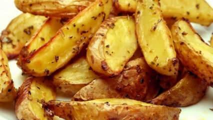 Kā pagatavot pikantus kartupeļus cepeškrāsnī? Vienkāršākā ceptu pikantu kartupeļu recepte