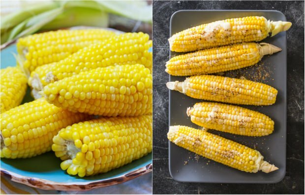 Kā mājās pagatavot vārītu kukurūzu