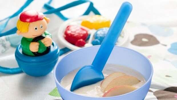 Augļu biezeņa recepte ar jogurtu mazuļiem