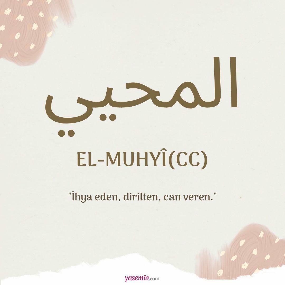 Ko nozīmē al-Muhijs (cc)?