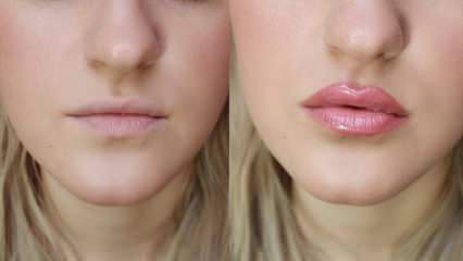 Kā padarīt lūpas pilnīgākas? Vienkāršākā un efektīvākā dabiskā lūpu nokrāsošana