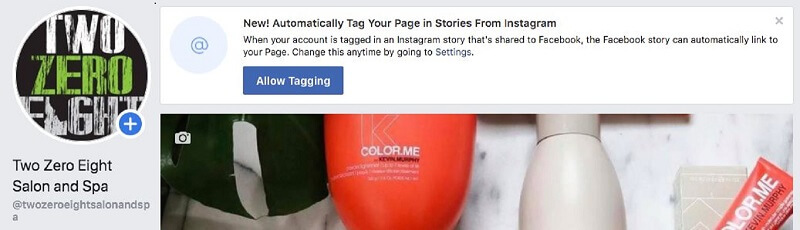 Facebook ieviesa jaunu automātiskās marķēšanas funkciju, kas lietotājiem un citām lapām ļauj atzīmēt zīmola lapas savos stāstos.