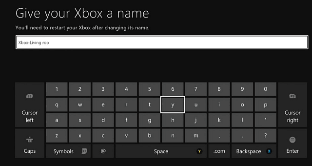 pārdēvēt xbox one