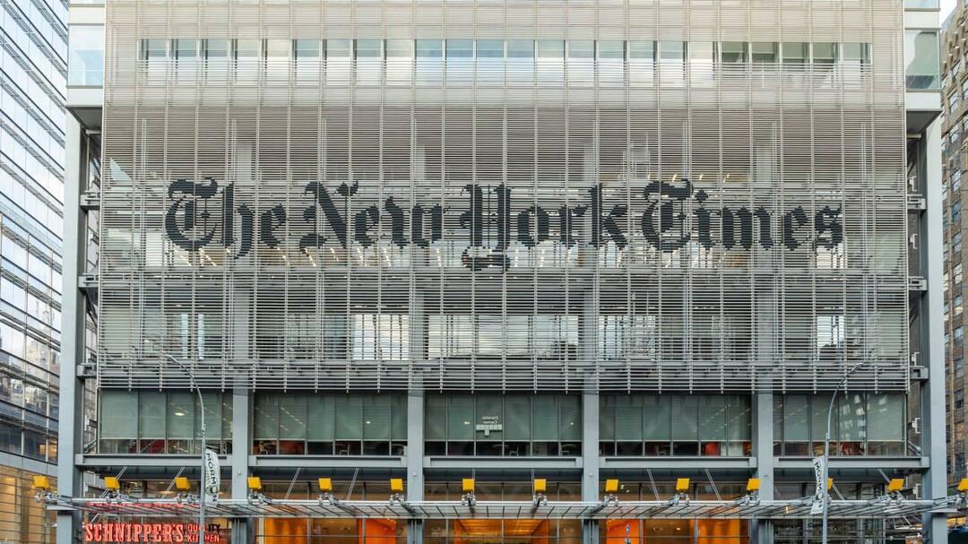New York Times saskaras ar nopietnu pretreakciju par Izraēlas un Gazas kara atspoguļojumu