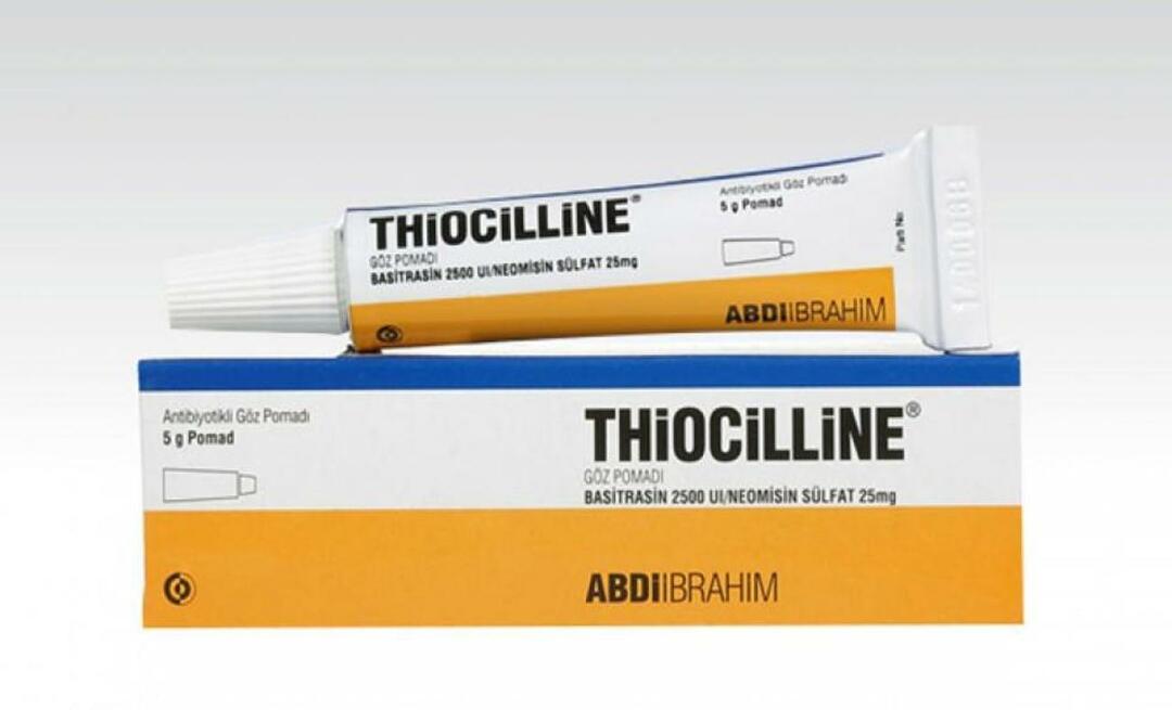 Kas ir tiocilīns, kādam nolūkam to lieto, kā tas darbojas? Tiocilīna krēms 2023 cena