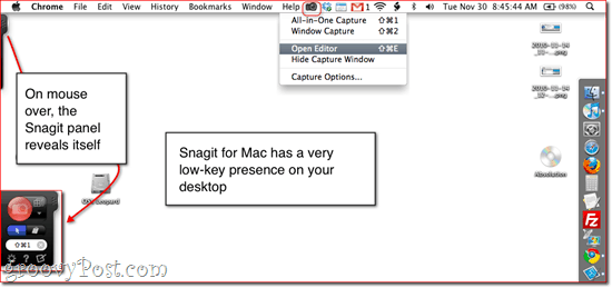 Snagit operētājsistēmai Mac All in One Capture