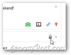 Google+ bloķēta pasta piekaramā atslēga