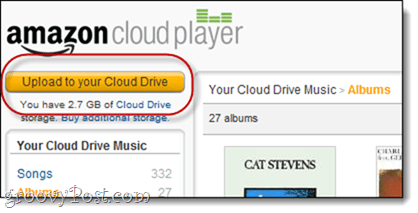 Amazon Cloud Drive augšupielādētājs