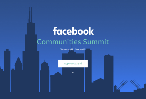 Facebook 22. un 23. jūnijā Čikāgā rīkos pirmo Facebook kopienu samitu.