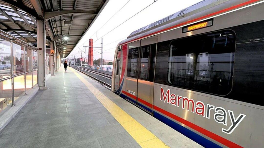 Sīkāka informācija par Marmaray reisu laikiem