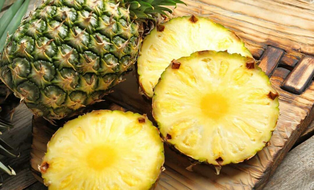 Kas notiek, ja katru dienu apēdīsiet ananāsa šķēli? Jūs neticēsiet, kad dzirdēsiet tā priekšrocības.
