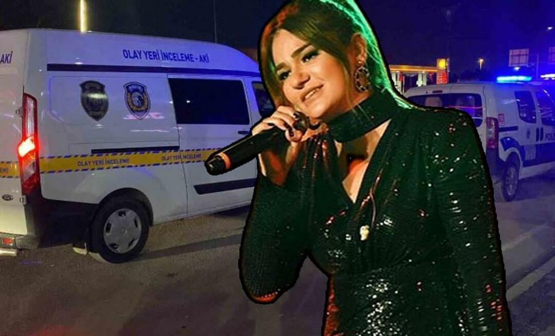 Derijai Bedavaci, kura ir slavena ar savu dziesmu Tövbe, uz skatuves, uz kuras viņa parādījās, uzbruka ar ieroci!