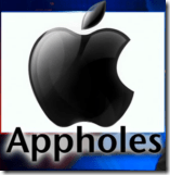 Jauns Apple logotips - Appholes