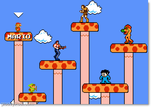 Spēlējiet Super Mario NES krosoveru savā pārlūkprogrammā [groovyFriday]