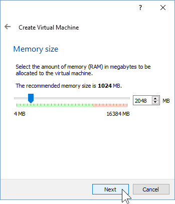 03 RAM lieluma noteikšana (Windows 10 instalēšana)