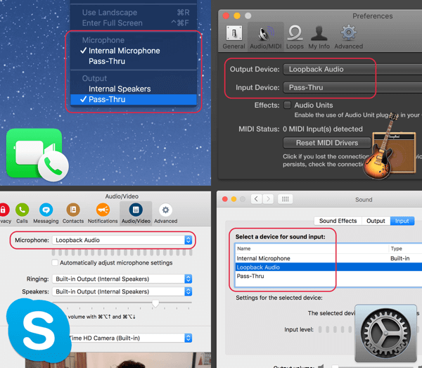 Loopback ļauj Mac lietotājiem novirzīt audio no Zoom vai Skype uz OBS Studio, lai tvertu otrā resursdatora audio.