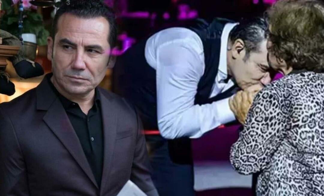 Ferhat Göçer tika novērtēts par savu rīcību! Viņš uz skatuves skūpstīja mammas roku