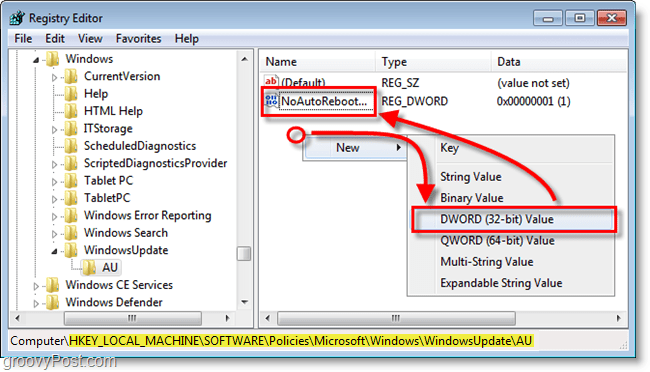Apturiet Windows 7 automātisko restartēšanu pēc atjaunināšanas instalēšanas [instrukcijas]