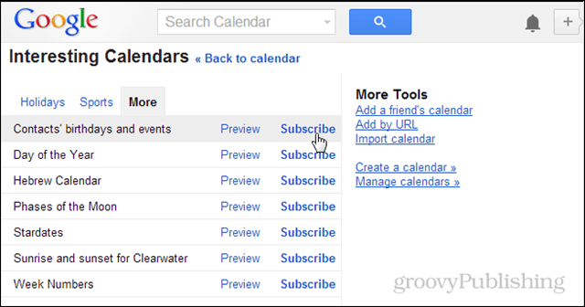 Kā kopēt kontaktpersonu dzimšanas dienas savā Google kalendārā