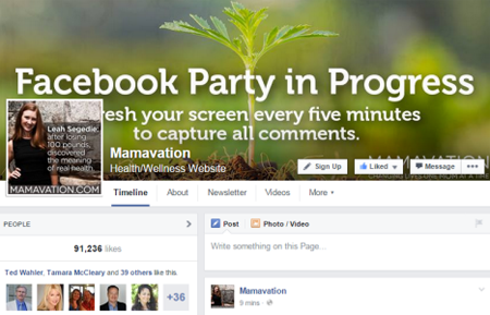 mamavation facebook ballītes vāka attēls